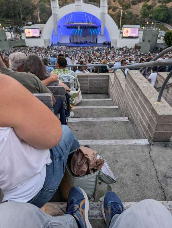 Hollywood Bowl, section: M2, row: 6, seat: 102
