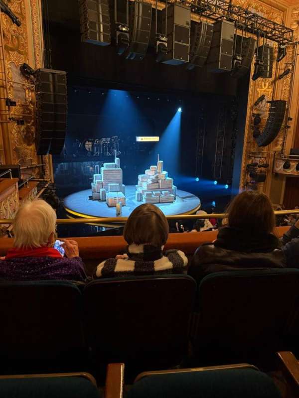 Longacre Theatre, section: Mezzanine L, row: C, seat: 18