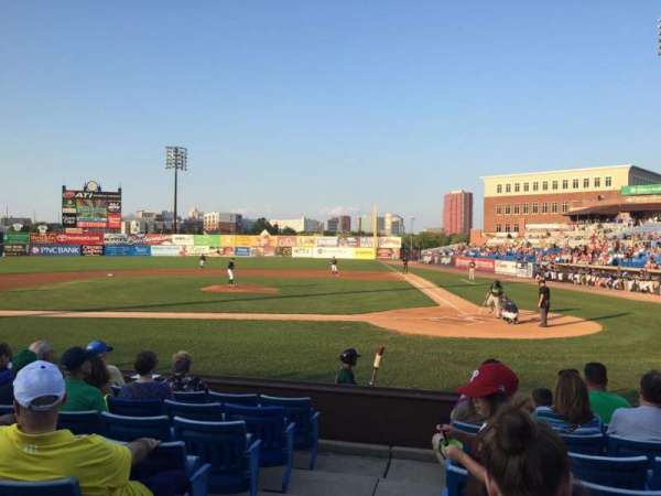 Frawley Stadium, section: 18, row: 8, seat: 10