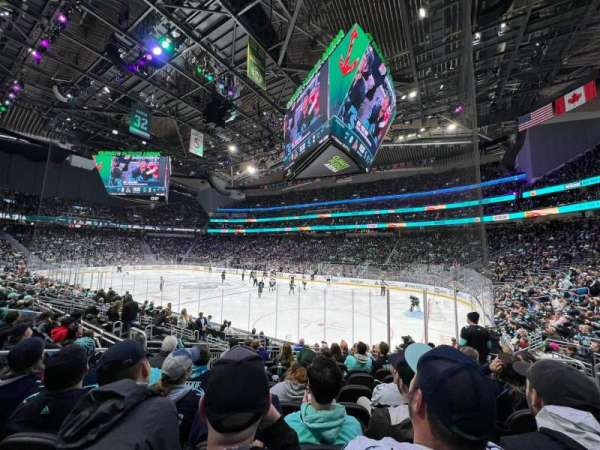Climate Pledge Arena, section: 11, row: L, seat: 9