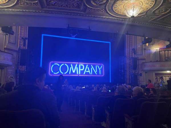 Forrest Theatre, section: Orchestra L, row: T, seat: 1