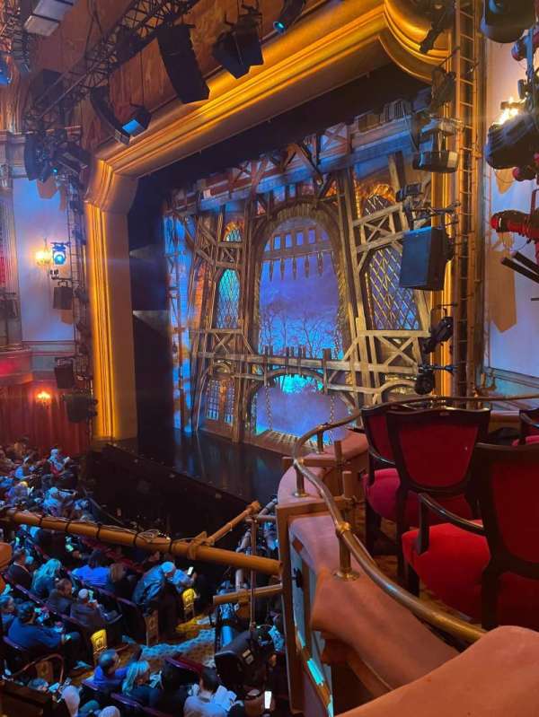 St. James Theatre, section: Mezzanine R, row: B, seat: 30