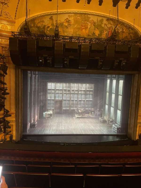 Neil Simon Theatre, section: Mezzanine C, row: F, seat: 107