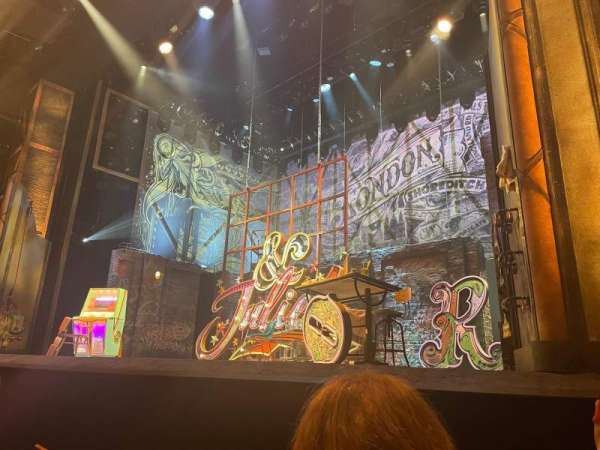 Stephen Sondheim Theatre, section: Orchestra R, row: C, seat: 8