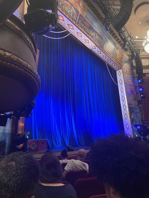 Imperial Theatre, section: Orchestra L, row: E, seat: 17