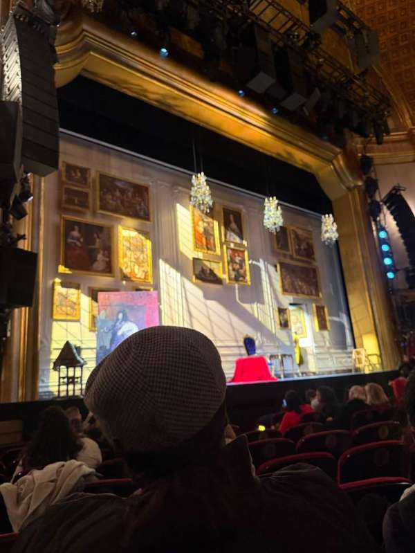 St. James Theatre, section: Orchestra L, row: J, seat: 15