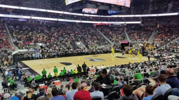 T-Mobile Arena, section: 4, row: L, seat: 4