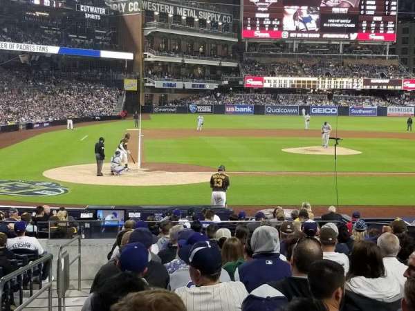 Petco Park, section: 105, row: 16, seat: 1