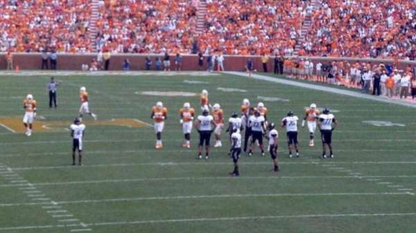 Neyland Stadium, section: Z11
