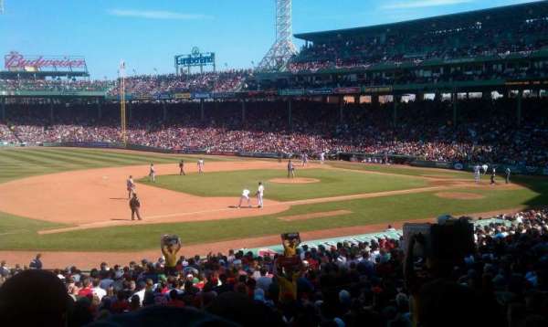Fenway Park, section: Grandstand 29, row: 2, seat: 9