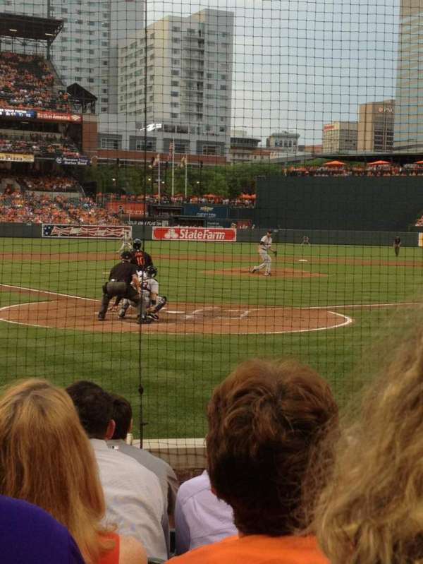 Oriole Park at Camden Yards, section: 34, row: 6, seat: 13