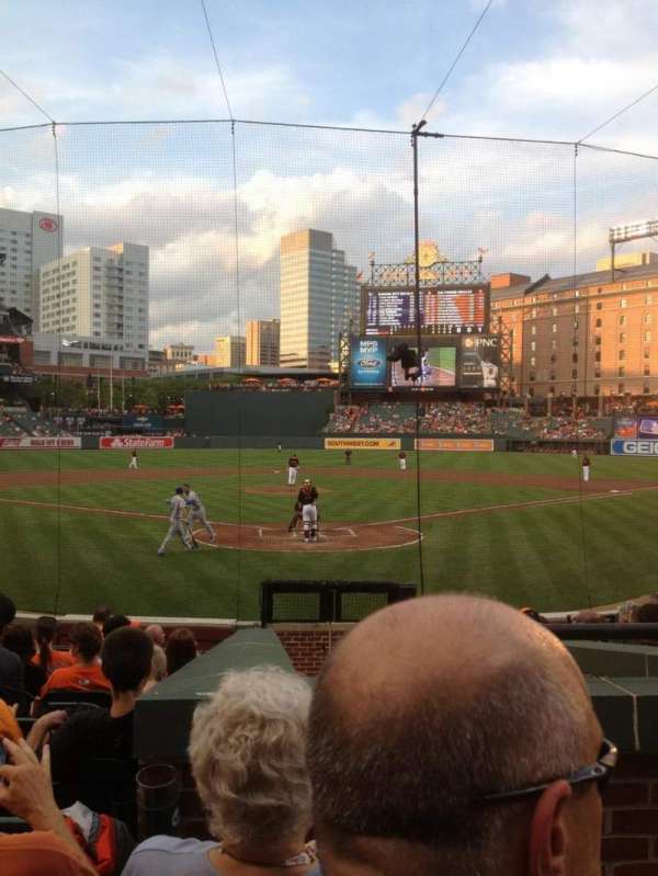 Oriole Park at Camden Yards, section: 38, row: 14, seat: 1