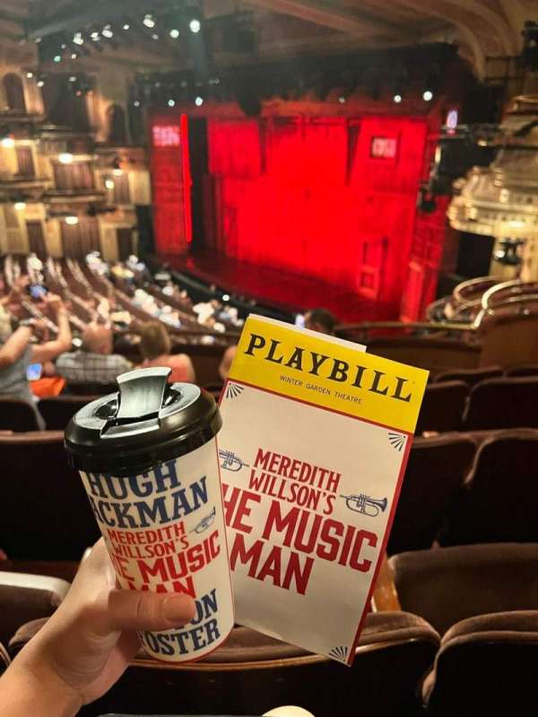 Winter Garden Theatre, section: Mezzanine R, row: E, seat: 36