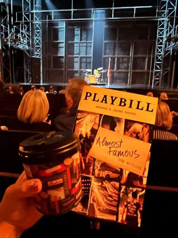 Bernard B. Jacobs Theatre, section: Orchestra C, row: J, seat: 106