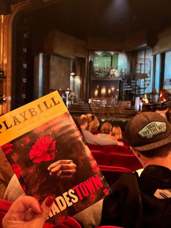Walter Kerr Theatre, section: Orchestra C, row: L, seat: 101