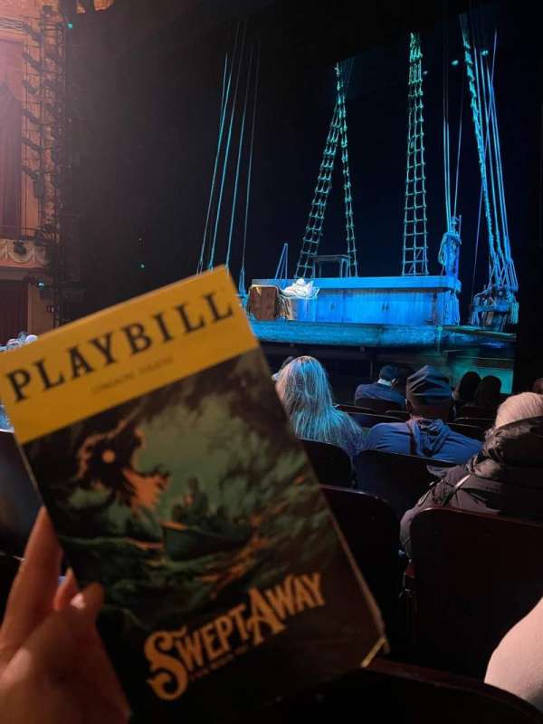 Longacre Theatre, section: Orchestra R, row: K, seat: 11