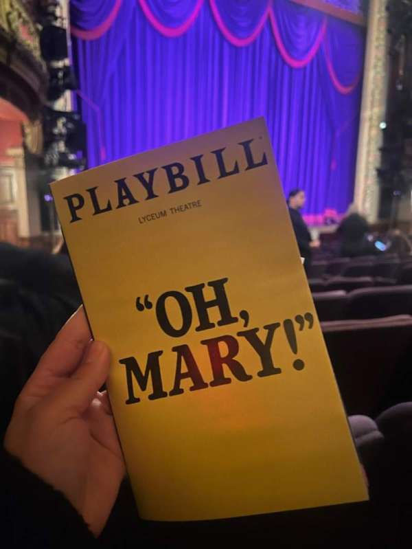 Lyceum Theatre, Broadway, section: Orchestra L, row: N, seat: 13