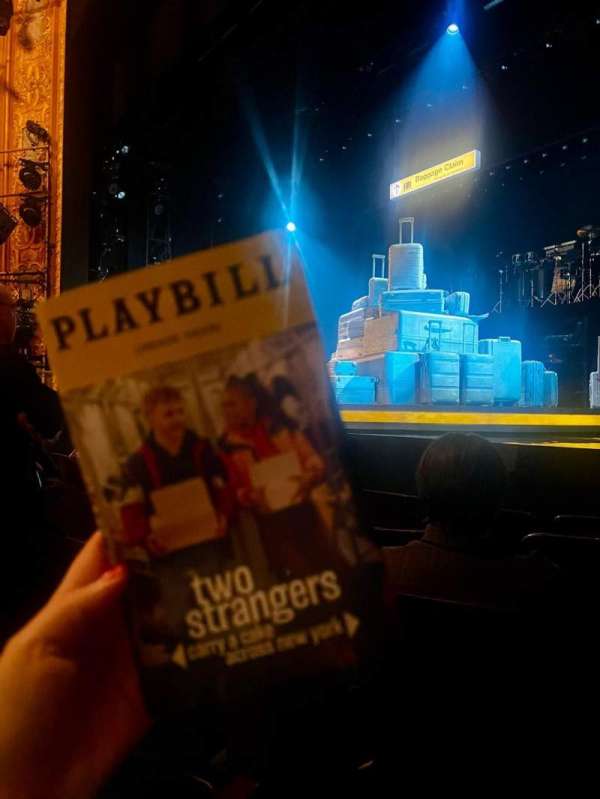 Longacre Theatre, section: Orchestra R, row: E, seat: 7