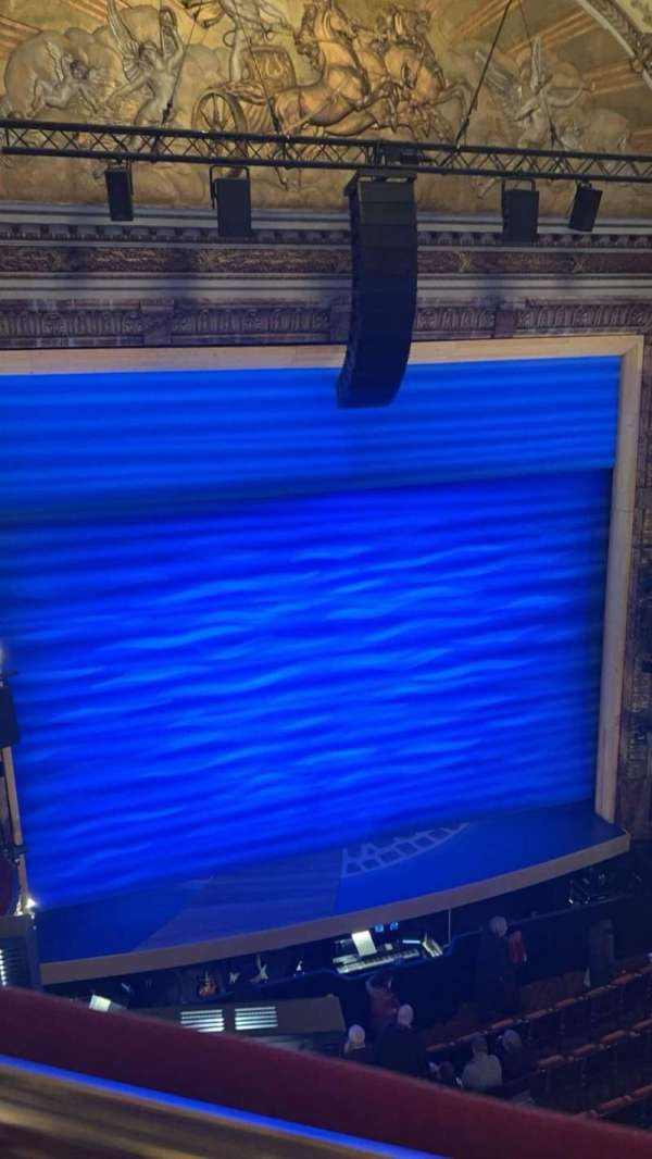 Novello Theatre, section: Grand Circle, row: A, seat: 23