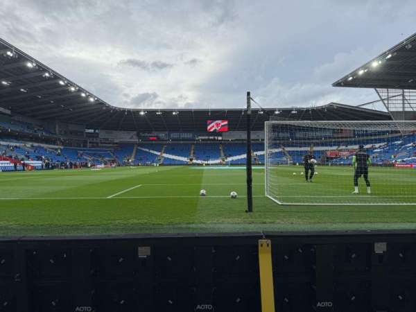 Cardiff City Stadium, section: 125, row: A, seat: 67