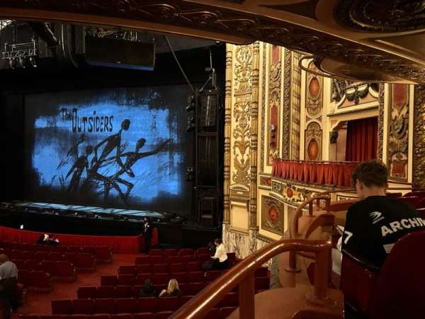 Cadillac Palace Theater, section: Dress Circle R, row: FF, seat: 2