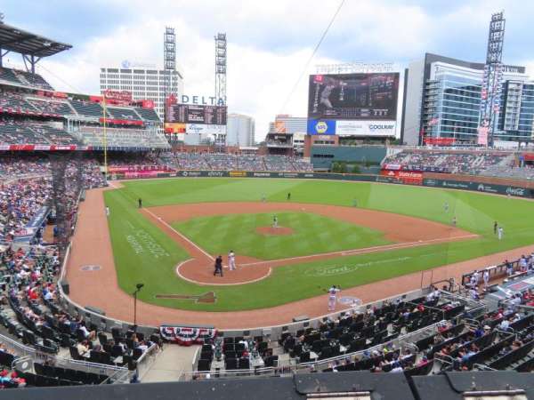 Truist Park, section: 224, row: 1, seat: 10