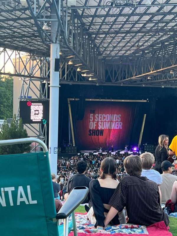 Ameris Bank Amphitheatre, section: Lawn