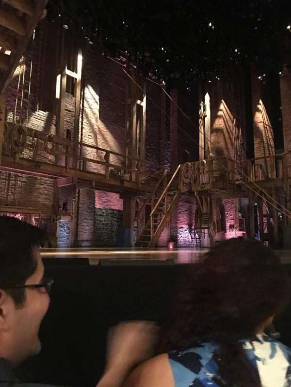 Richard Rodgers Theatre, section: Orchestra L, row: A, seat: 9