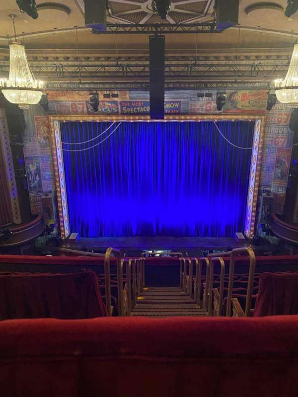 Imperial Theatre, section: Rear Mezzanine C, row: A, seat: 307