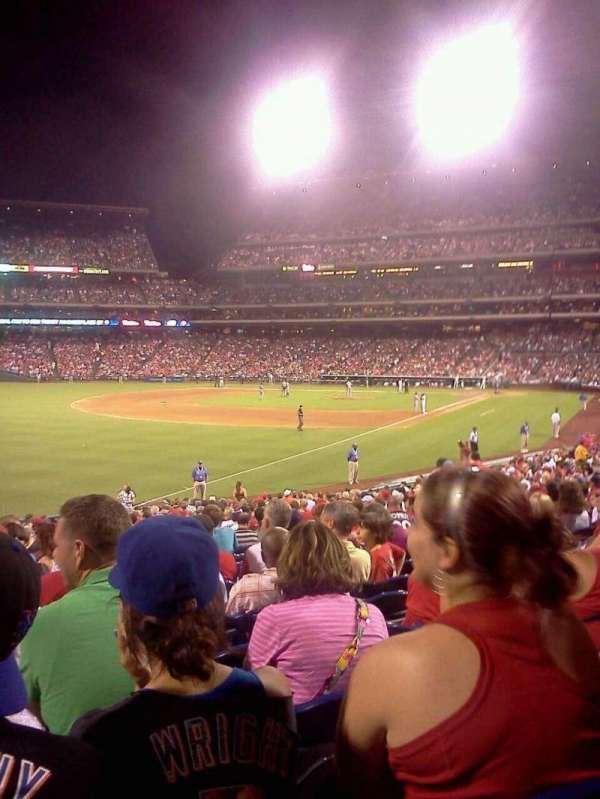 Citizens Bank Park, section: 138, row: 31, seat: 14