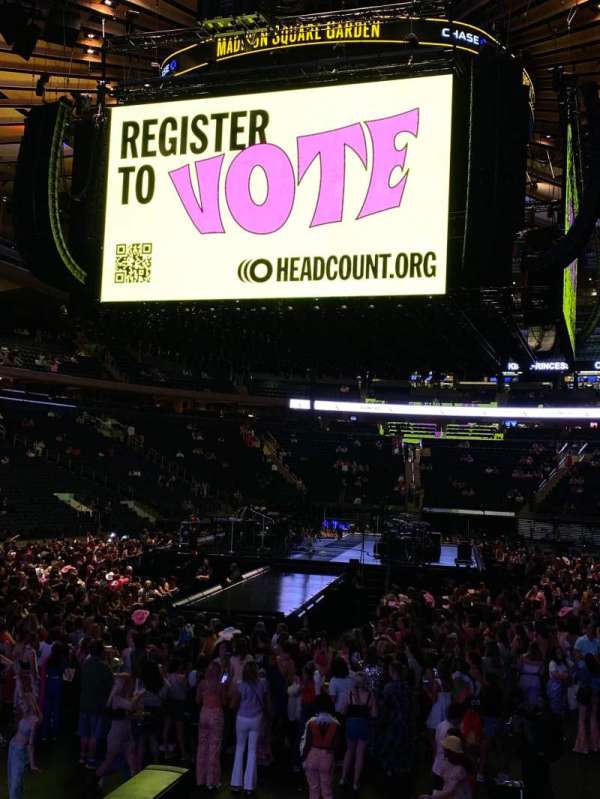 Madison Square Garden, section: 103, row: 8, seat: 13