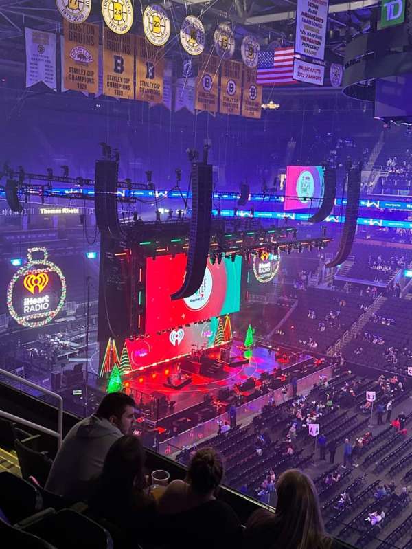 TD Garden, section: 315, row: 6, seat: 7