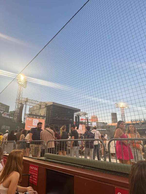 Fenway Park, section: Field Box 73, row: 2, seat: 3