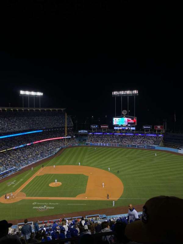 Dodger Stadium, section: 14RS, row: DD, seat: 15