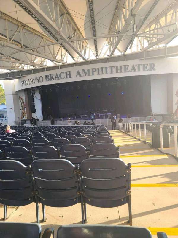 Pompano Beach Amphitheater, section: b, row: 21, seat: 1