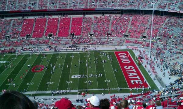 Ohio Stadium, section: 18c, row: 41, seat: 32