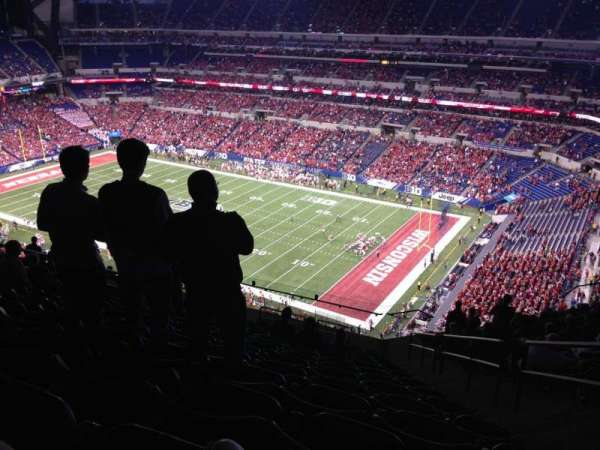 Lucas Oil Stadium, section: 634, row: 16, seat: 3