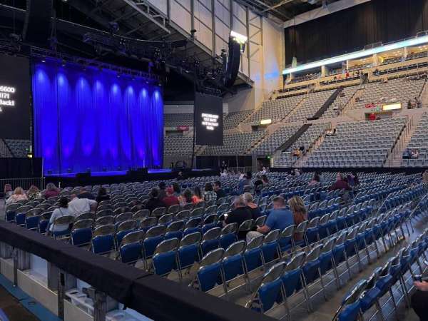 Allen County War Memorial Coliseum, section: 216, row: 2, seat: 1