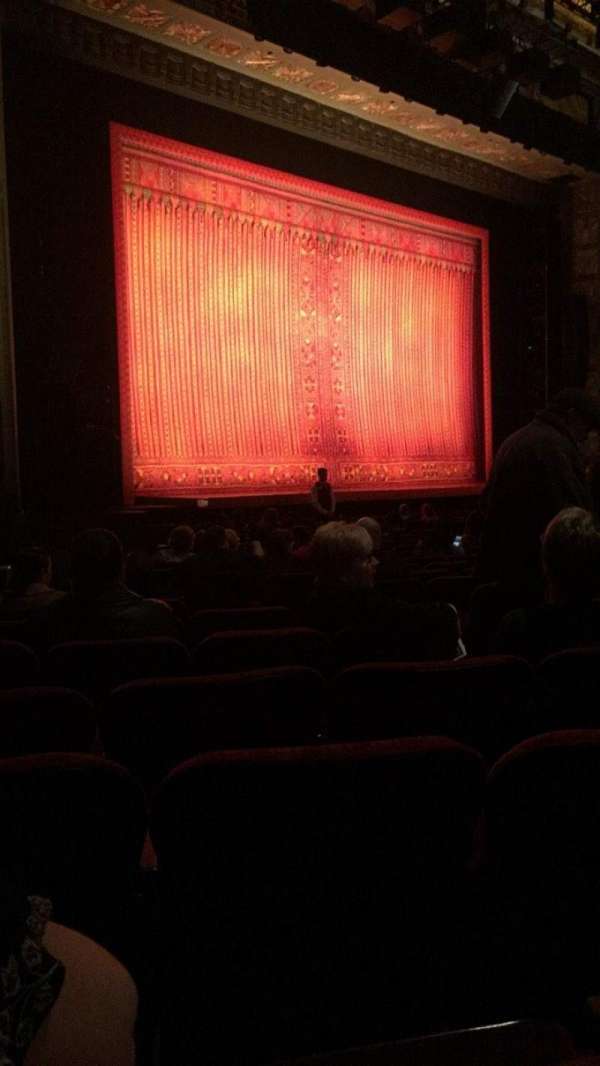 Hollywood Pantages Theatre, section: Orchestra L, row: T, seat: 11