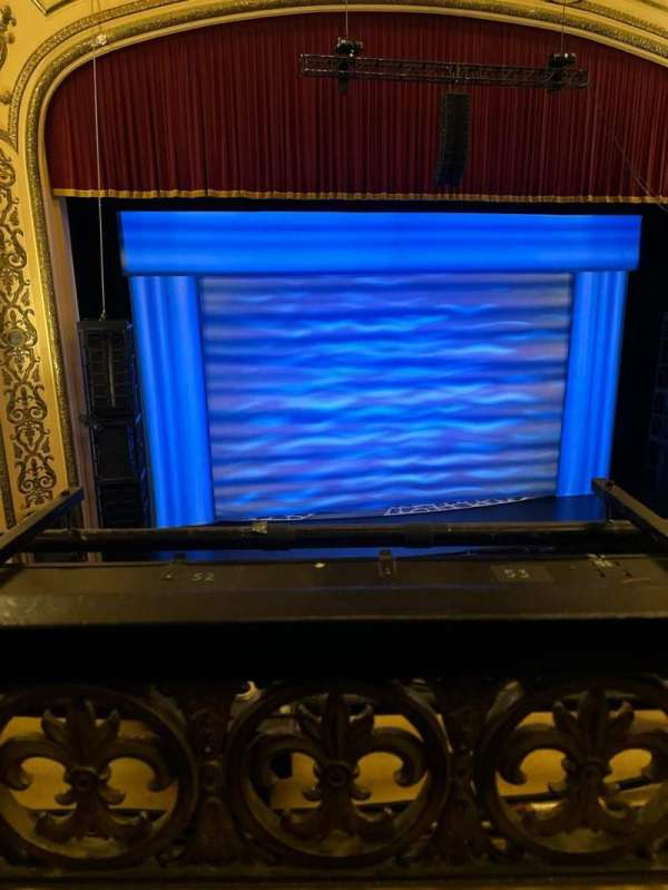 Orpheum Theatre, Omaha, section: Grand Tier L, row: A, seat: 1