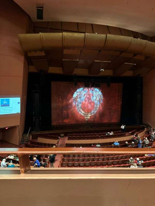 Main Stage at the Lied Center, section: Balcony L, row: A, seat: 207