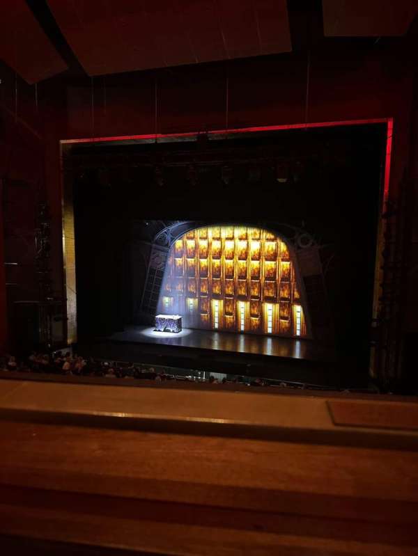 Bord Gáis Energy Theatre, section: Circle, row: B, seat: 38