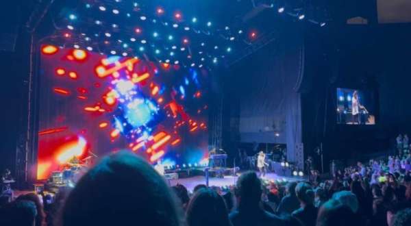 Shoreline Amphitheatre, section: 103, row: K, seat: 6