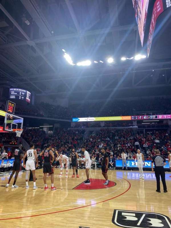 Fifth Third Arena, section: Courtside, row: 1, seat: 12