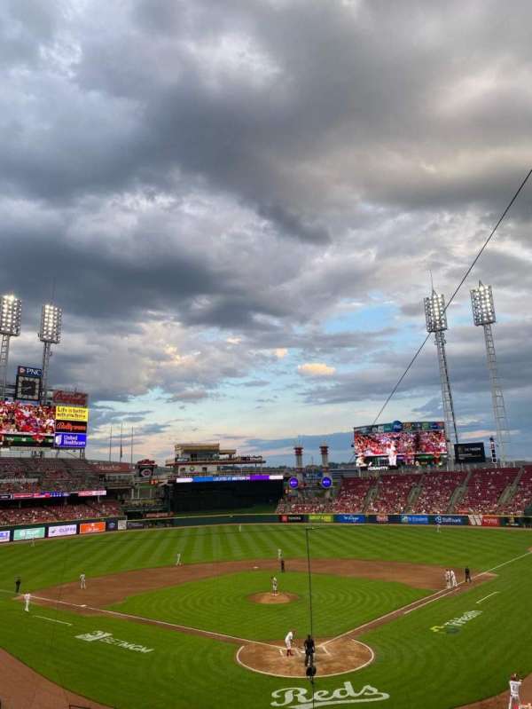 Great American Ball Park, section: 223, row: A, seat: 1