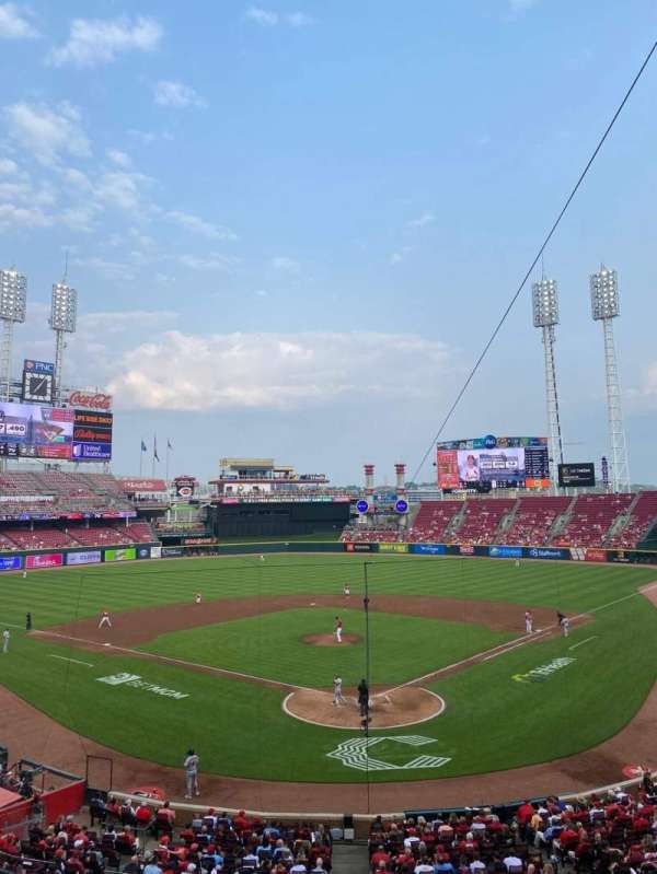 Great American Ball Park, section: 223, row: A, seat: 12