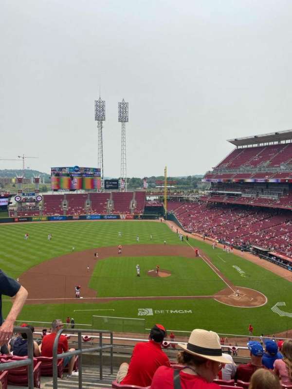 Great American Ball Park, section: 418, row: H, seat: 15