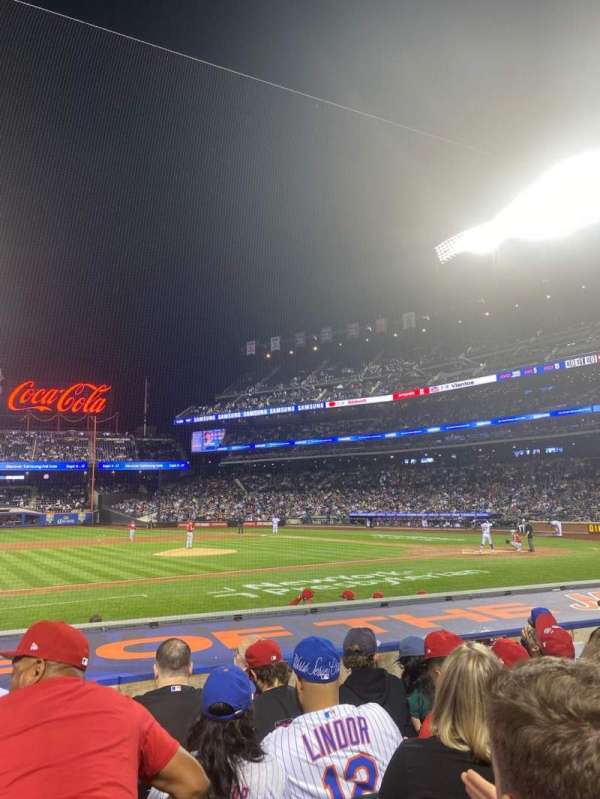 Citi Field, section: 122, row: 7, seat: 8