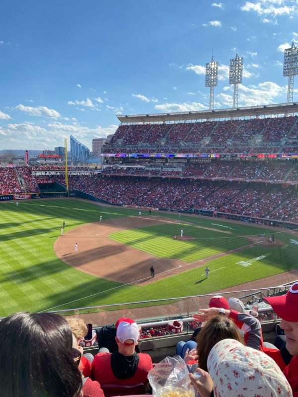 Great American Ball Park, section: 414, row: E, seat: 24