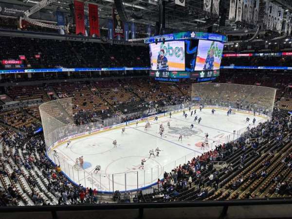 Scotiabank Arena, section: 312, row: 4, seat: 15